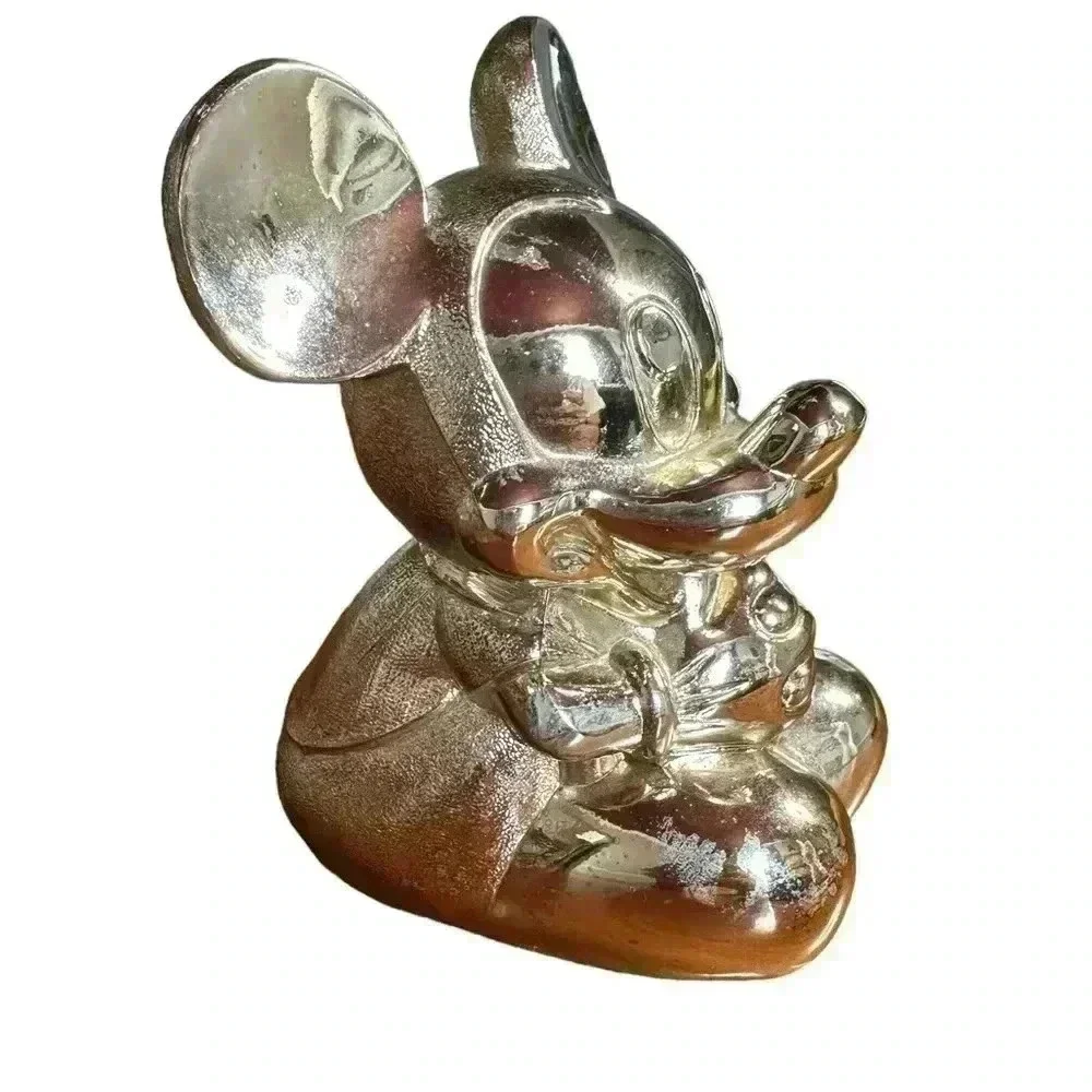Disney 1989 Reed & Barton Disney Babies Mickey Mouse Silverplated Bank